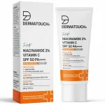 Dermatouch Niacinamide 2% Vitamin C SPF 50 PA++++ Sunscreen Gel for Sun Damage & Uneven Skin Tone view 9