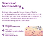 The Derma Co 3000 PPM Retinol Microneedle Serum Shot Anti-Ageing, Wrinkles, Fine Lines, All Skin view 3
