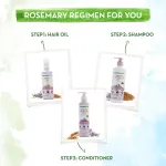 Mamaearth Rosemary Hair Care Combo Anti-Hair Fall Shampoo, Conditioner & Spray for Stronger Hair view 14