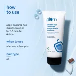 Plum Coconut Milk & Peptides Conditioner For Soft- Shiny Hair view 4