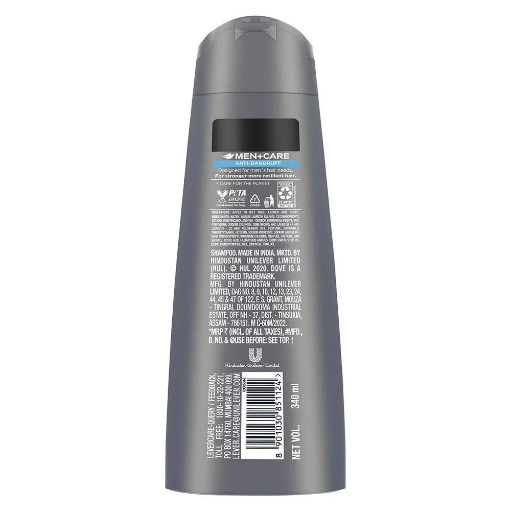 Dove Men +Care Anti Dandruff 2 In 1 Shampoo + Conditioner