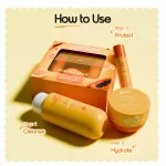 Aqualogica Born To Glow Kit - Body wash , hydra gel & sunscreen with sling bag & charms view 9