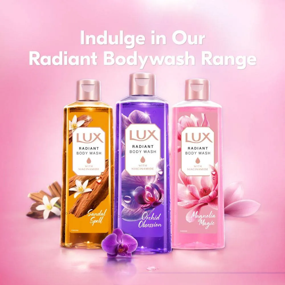 Lux French Rose Fragrance & Almond Oil Bodywash Shower Gel