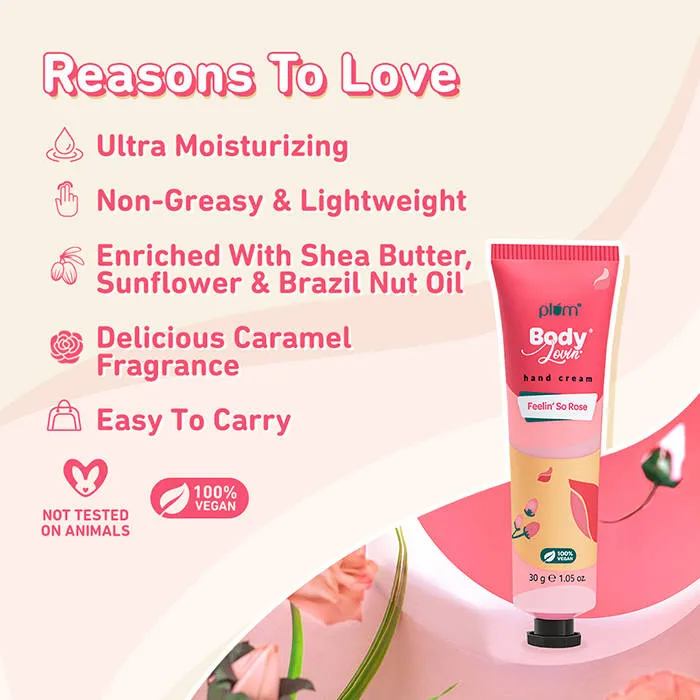 Plum Bodylovin' Vanilla Caramello Hand Cream