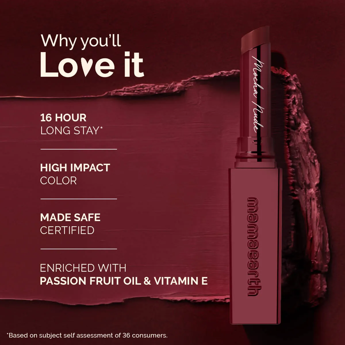Mamaearth Luxe Matte Long Stay Lipstick