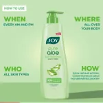 Joy Pure Aloe Vera Body Lotion, Lightweight 48hr Moisturization for Normal & Oily Winter Skin view 6