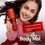 Aqualogica Cherry Blossom Bloom: Body Wash, Hydra Gel, Mist + Sling Bag & Charms Hot Girl Essentials view 8
