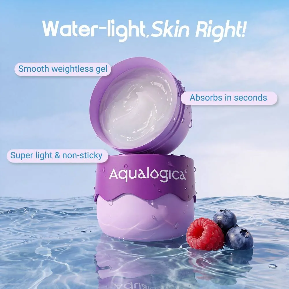 Aqualogica Illuminate + Hydra Gel Moisturizer With Alpha Arbutin For 24 Hour Intense Hydration