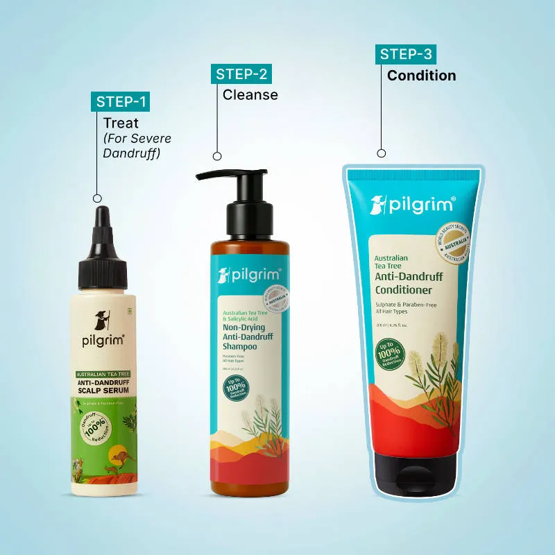 Pilgrim Australian TeaTree & Salicylic Acid Anti-Dandruff Conditioner Upto 100% Dandruff Control