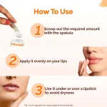 Mamaearth Vitamin C Lip Balm SPF 50 with Coconut Oil and Shea Butter for Brightening Dry Lips view 8