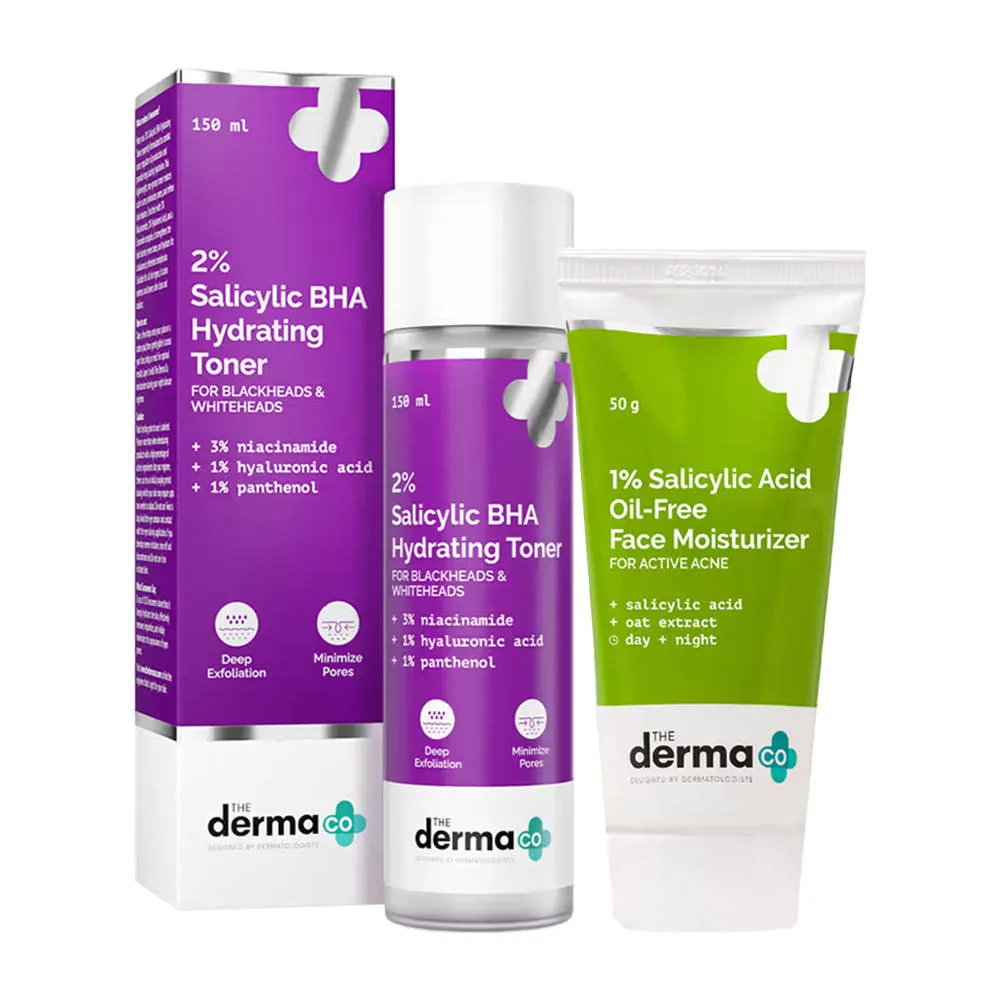 The Derma Co Salicyclic Acid Combo for Acne Prone Skin