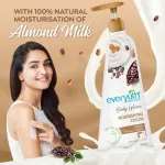 Everyuth Naturals Body Lotion - Nourishing Cocoa with 100% Natural Almond Milk, Non-Sticky view 2