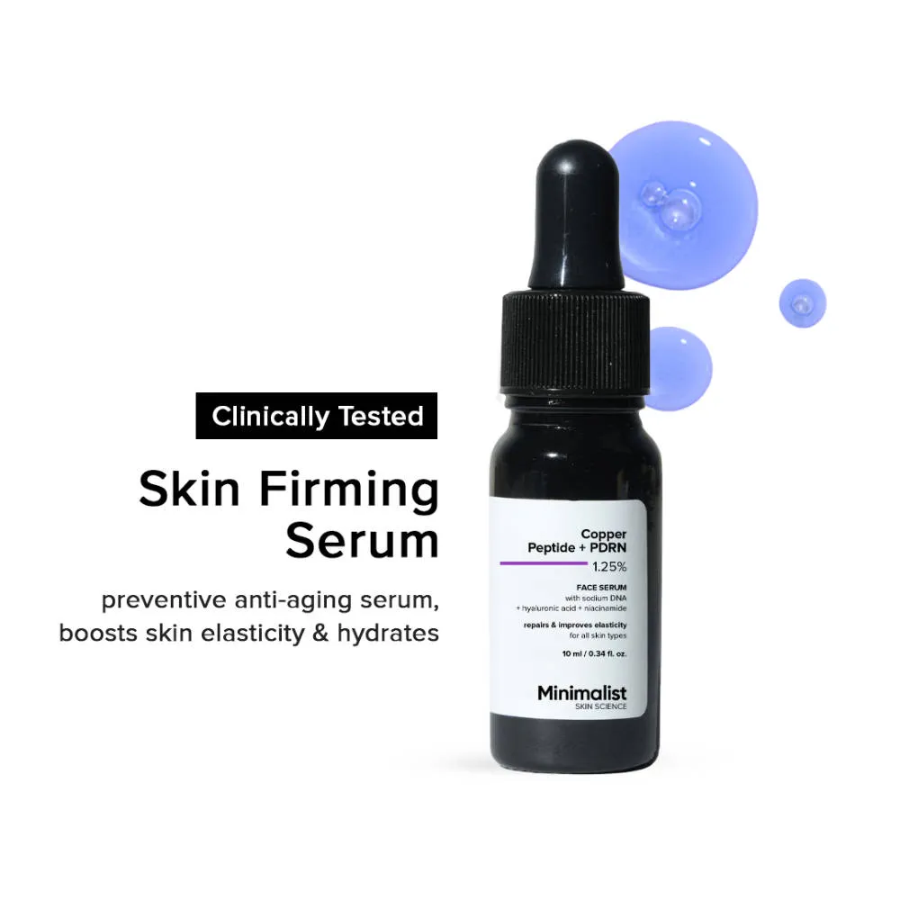 Minimalist Copper Peptide + PDRN 1.25% Serum 10ml