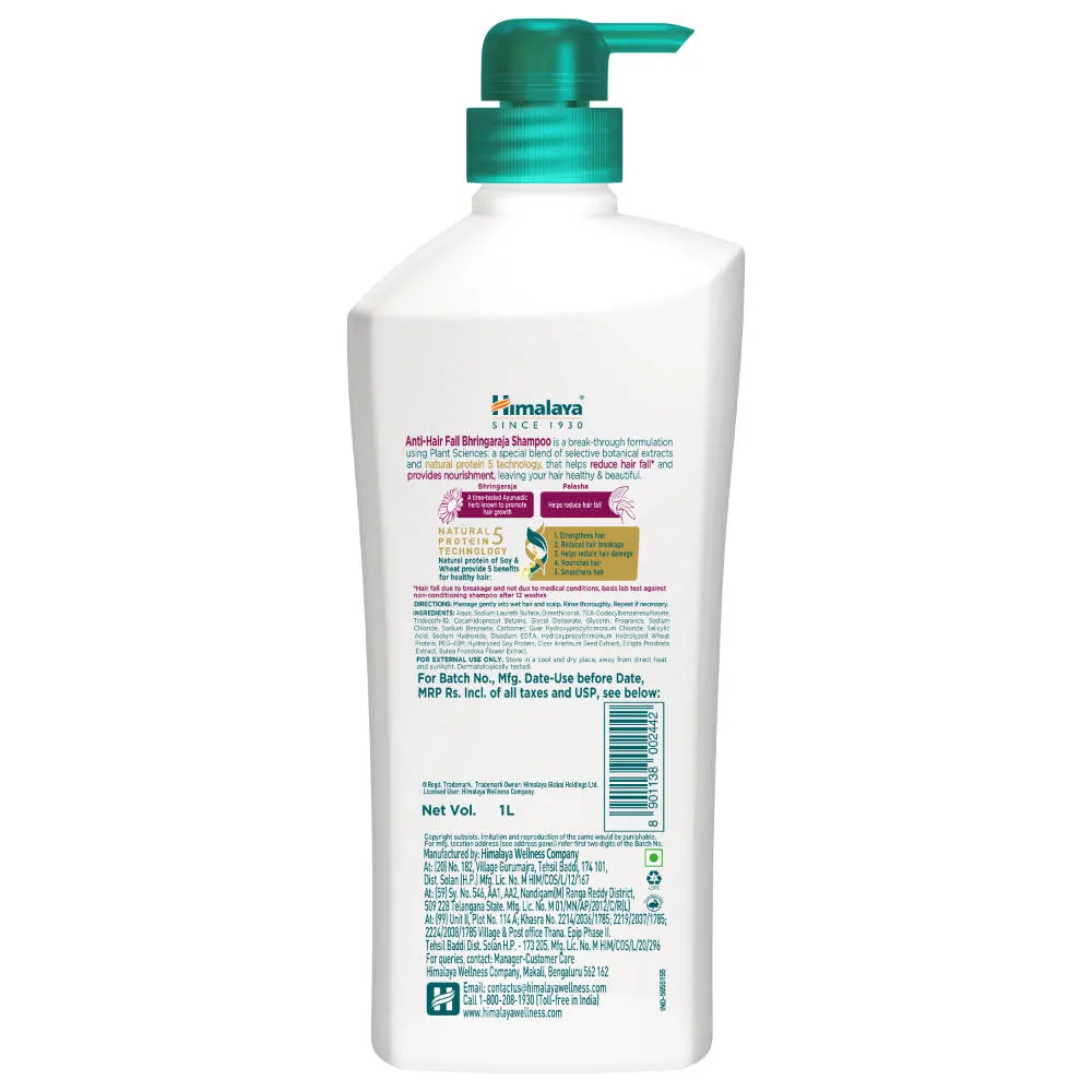 Himalaya Anti-Hair Fall Shampoo With Bhringraja & Palasha
