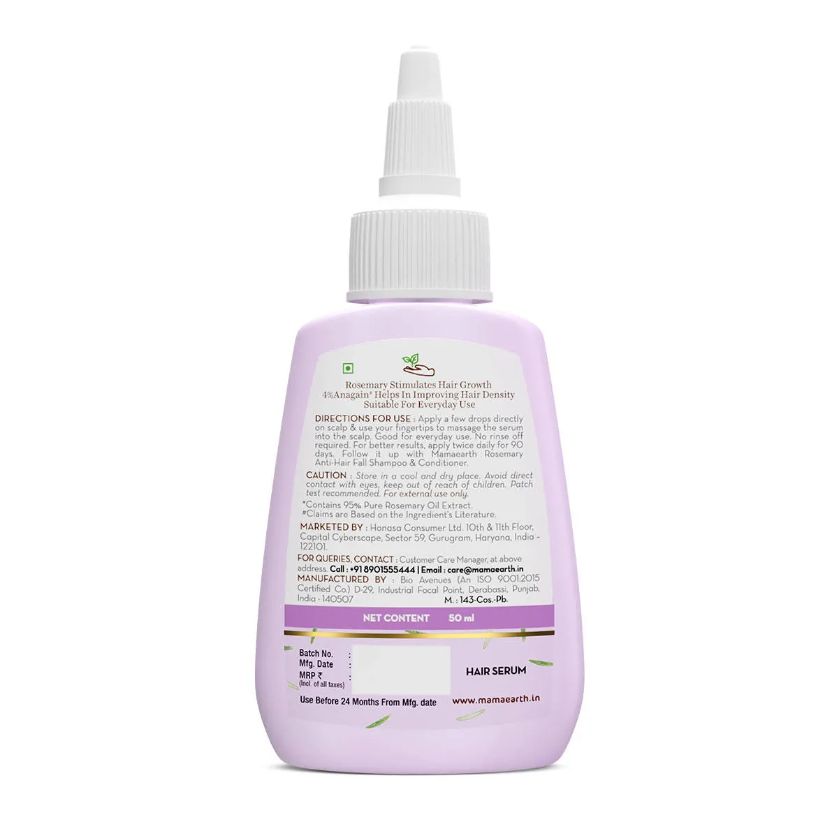 Mamaearth Rosemary Hair Growth Scalp Serum
