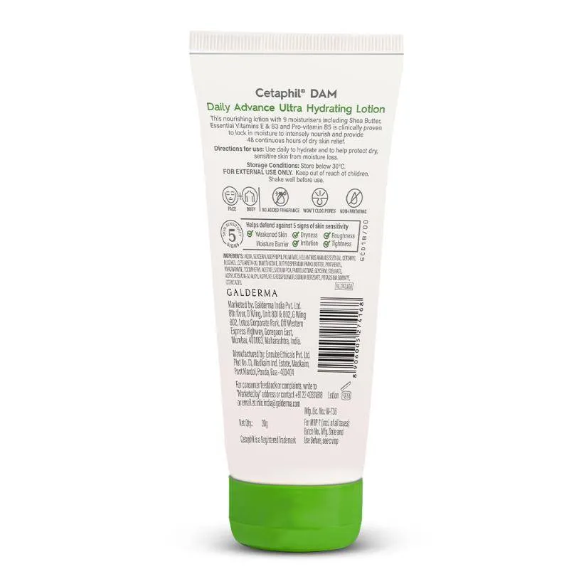 Cetaphil DAM Daily Ultra Hydrating Lotion For Intense Hydration