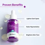The Derma Co 2% Kojic Acid Face Serum for Dark spots reduction, Pigmentation & Blemishes view 8