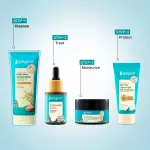 Pilgrim Korean Rice Water & 2% Niacinamide Hydra Glow Gel Face Wash Hydrated Glass Glowing Skin view 15