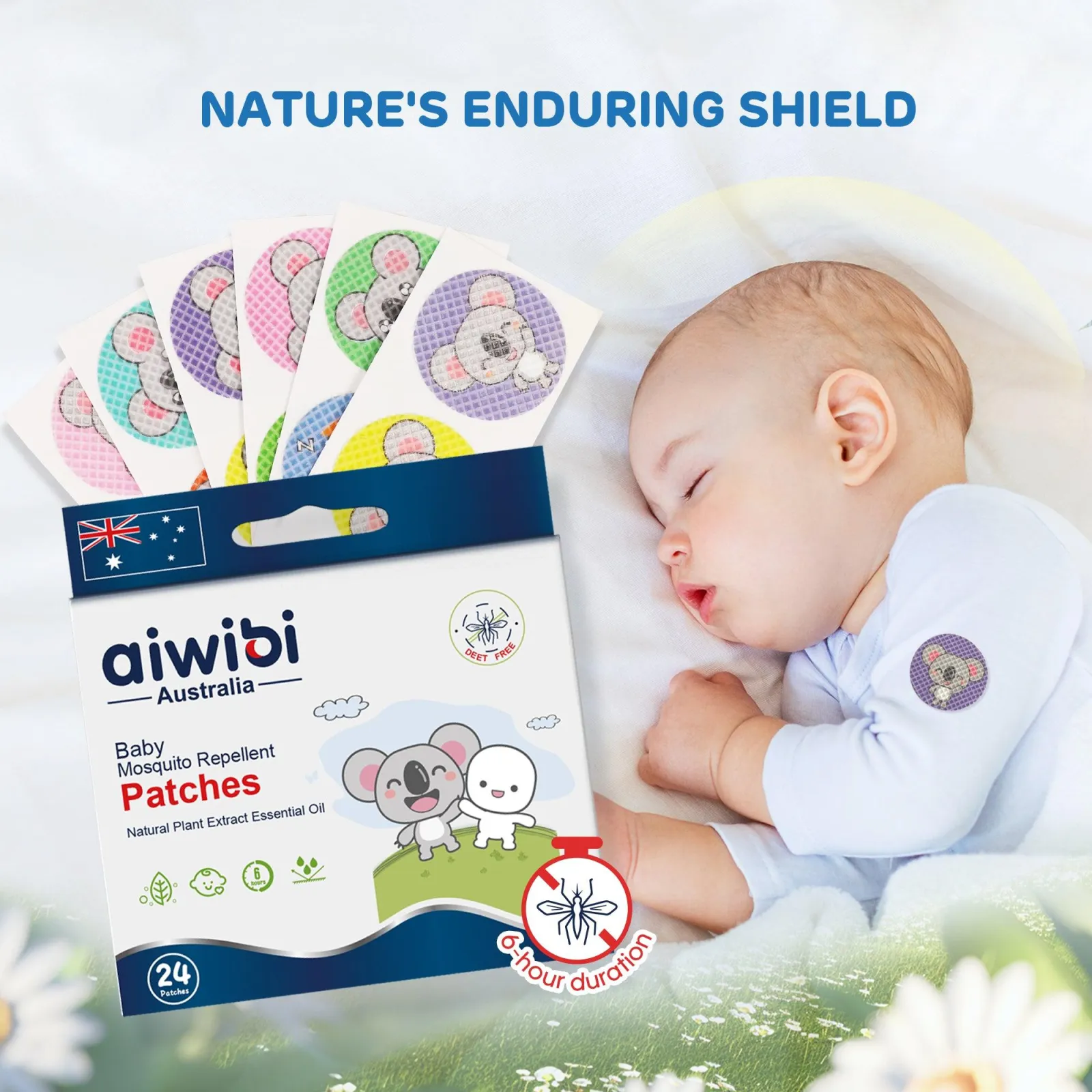 Aiwibi Baby Mosquito Repellent Patches