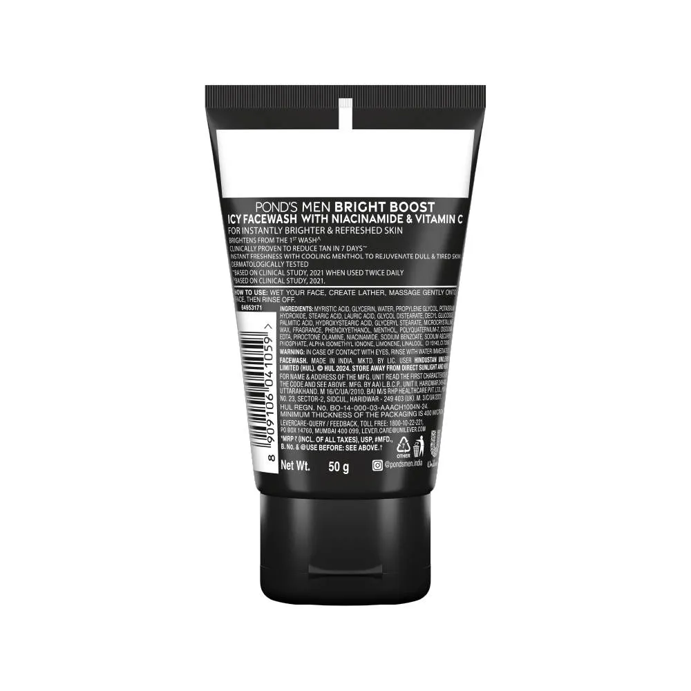 Pond's Ponds Men Energy Bright Anti-Dullness Face Wash