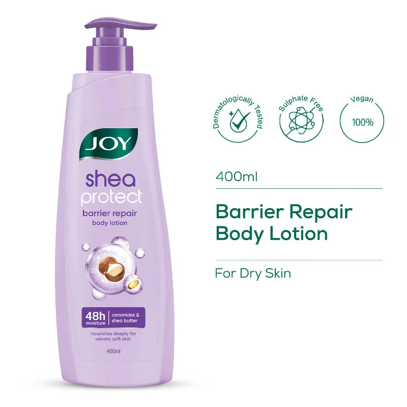 Joy Shea Protect Body Lotion - Barrier Repair, Ceramide & Shea Lotion, 48Hr Nourish