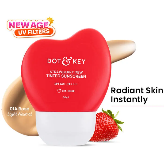 Dot & Key Strawberry Dew Tinted Sunscreen SPF 50+ PA++++