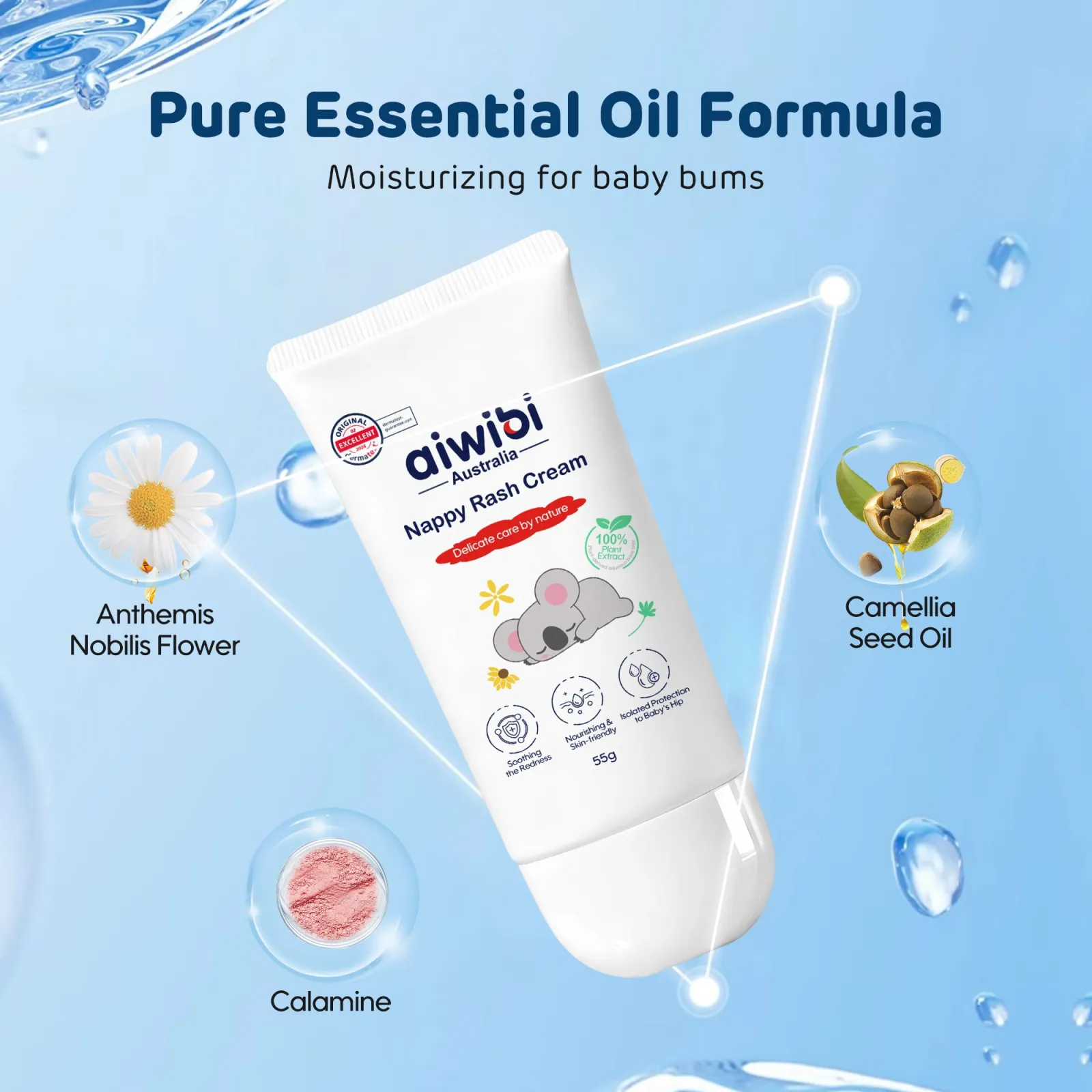 Aiwibi Baby Nappy Rash Cream