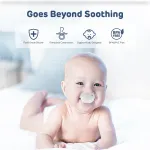 Aiwibi Baby Silicone Soothing Pacifier（Day & Night） view 4