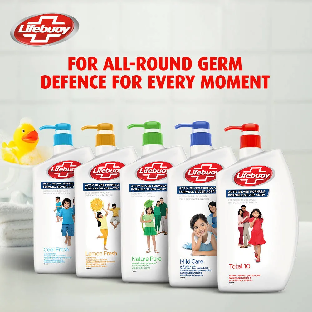 Lifebuoy Lemon Fresh Antibacterial Body Wash