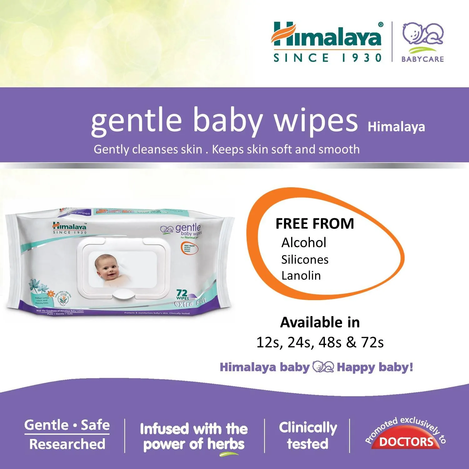 Himalaya Gentle Baby Wipes