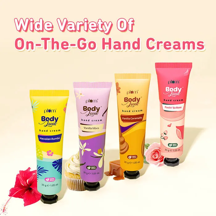 Plum Bodylovin' Vanilla Caramello Hand Cream