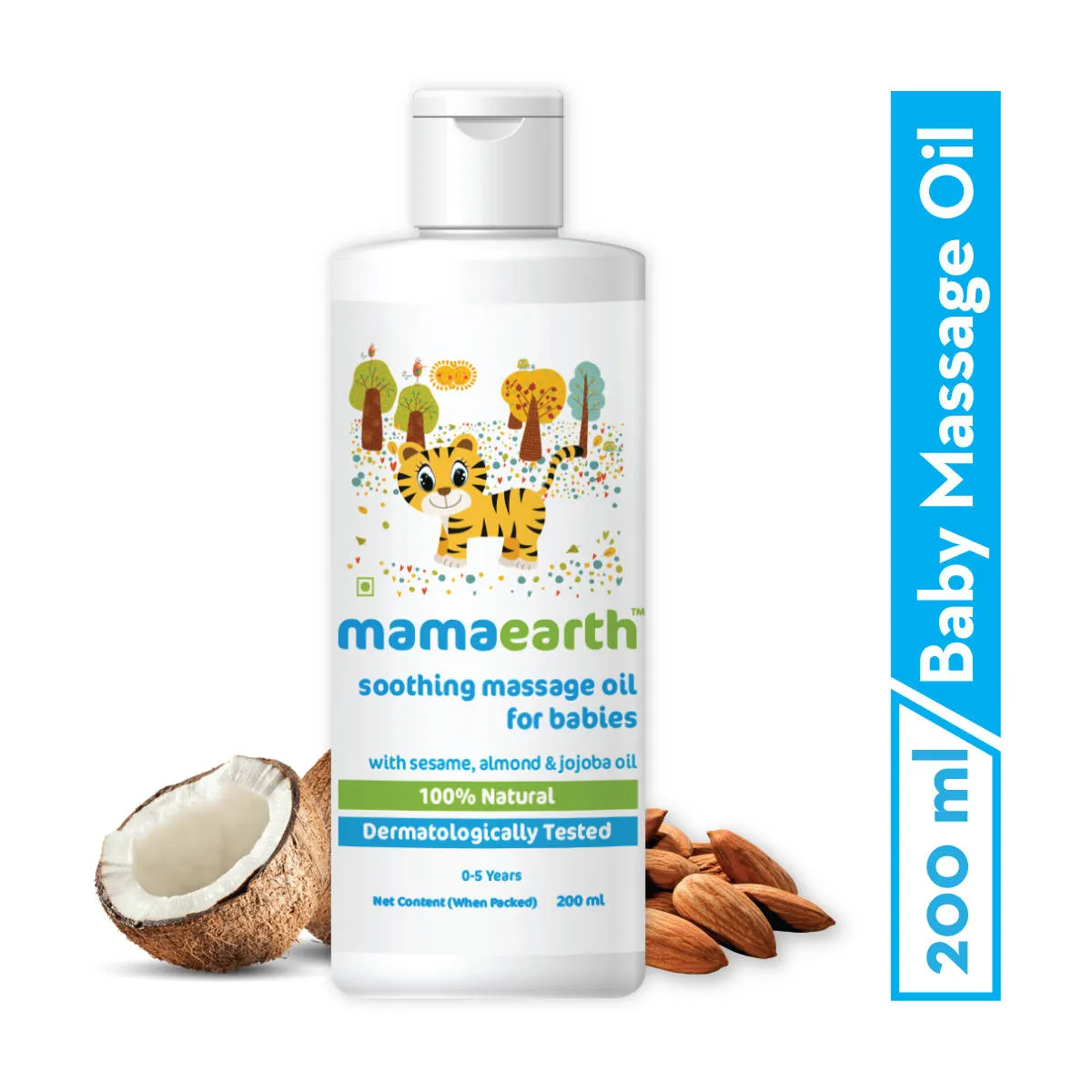 Mamaearth Soothing Massage Oil For Babies 0 - 5 Years