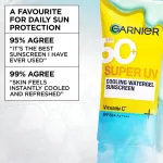 Garnier Super UV Cooling Water Gel Sunscreen SPF 50+ PA++++ view 9