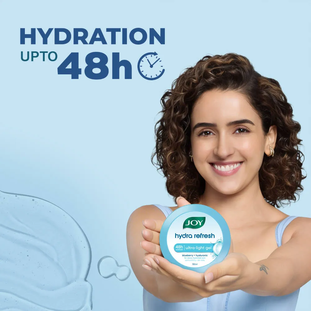 Joy Hydra Refresh Ultra-Light Gel With Oil Free Moisturiser For Face & Body