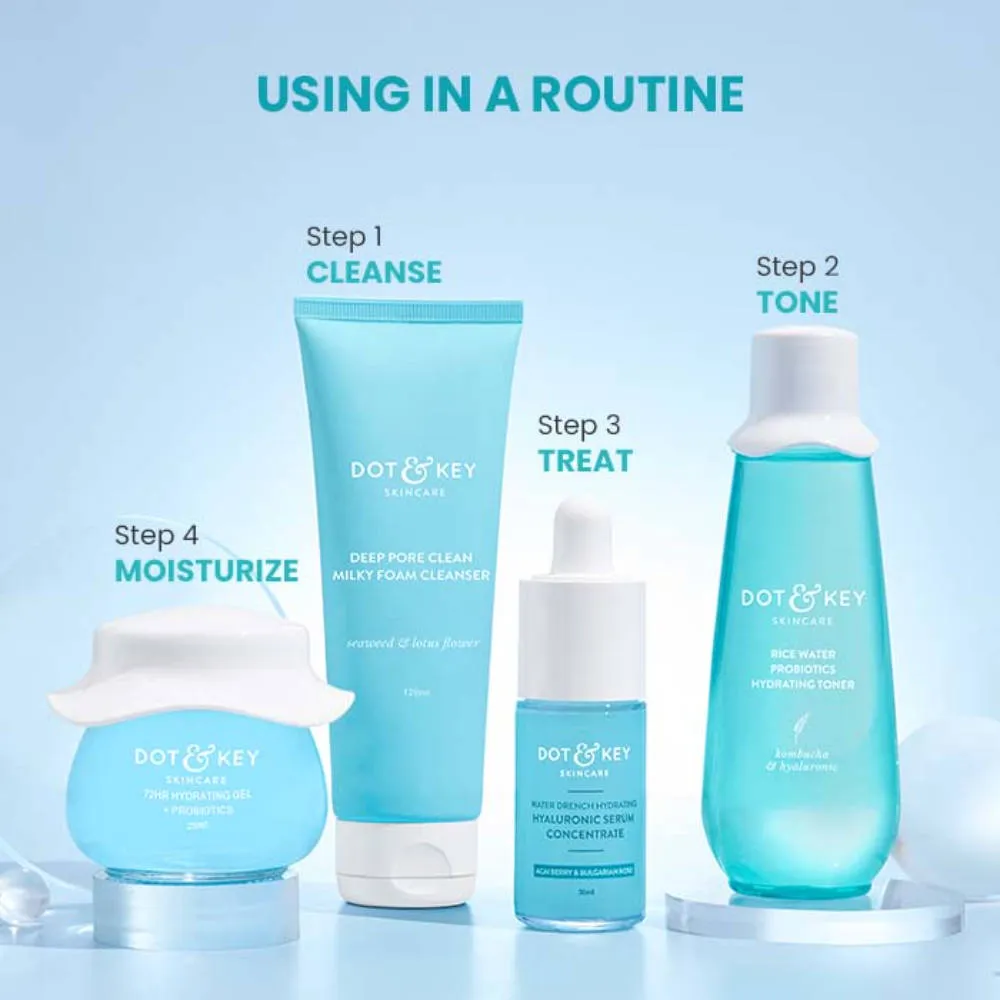 Dot & Key Deep Pore Clean Milky Foam Cleanser