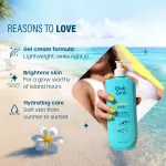 Plum BodyLovin Hawaiian Rumba Body Lotion Hydrating & Brightening Lightweight Gel-Cream Formula view 4