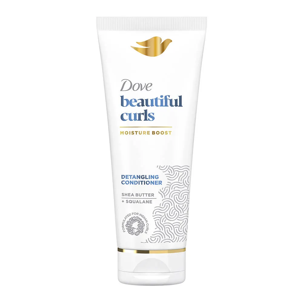 Dove Beautiful Curls Detangling Conditioner,With Tri-Moisture Essence For Smooth,Bouncy Curls