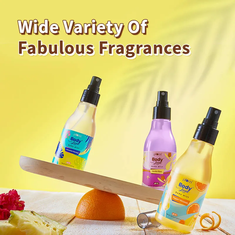 Plum BodyLovin Smokin Vanilla Body Mist For A Long Lasting Vanilla Fragrance