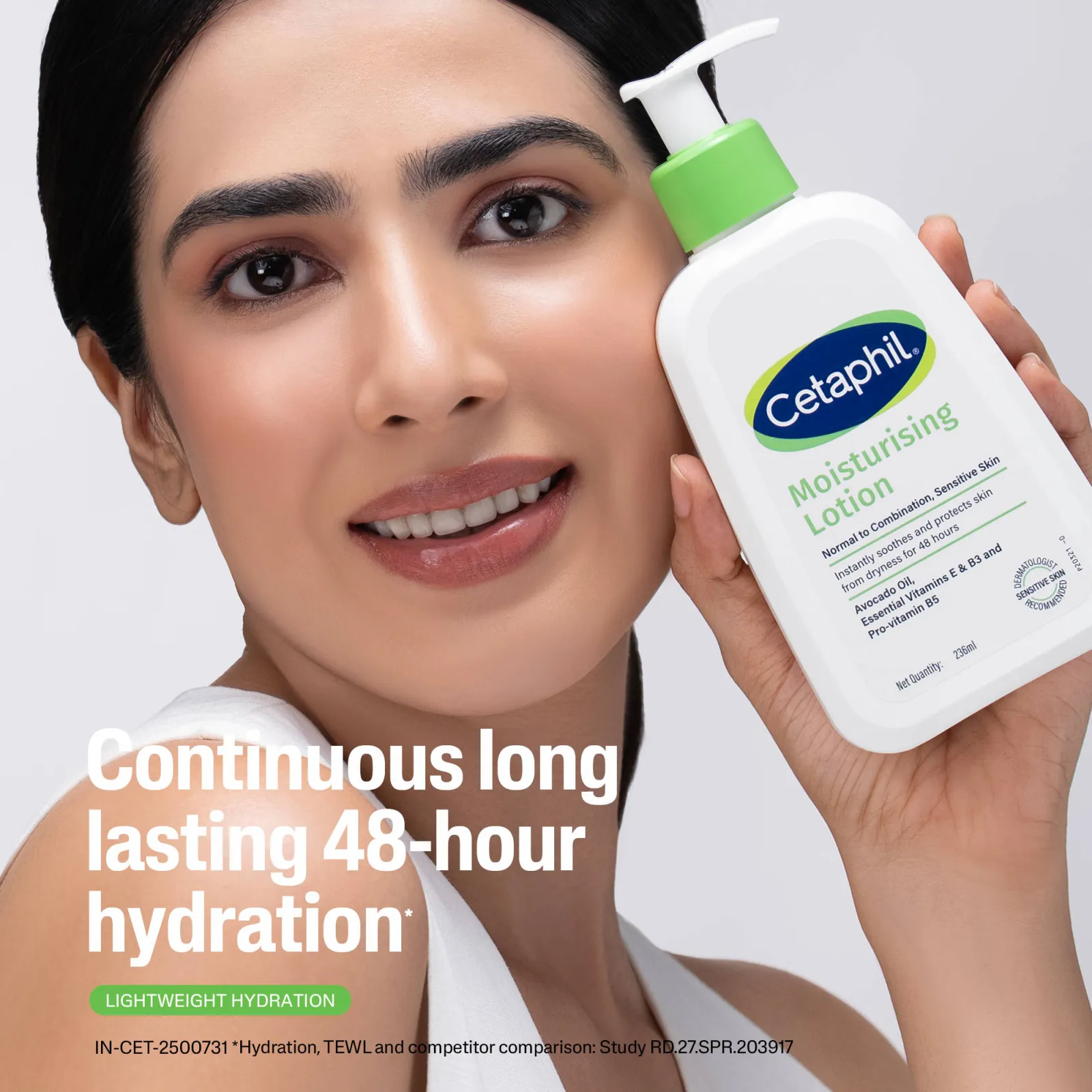 Cetaphil Moisturising Lotion For 48-Hour Hydration Restores Moisture Barrier In 1 Week