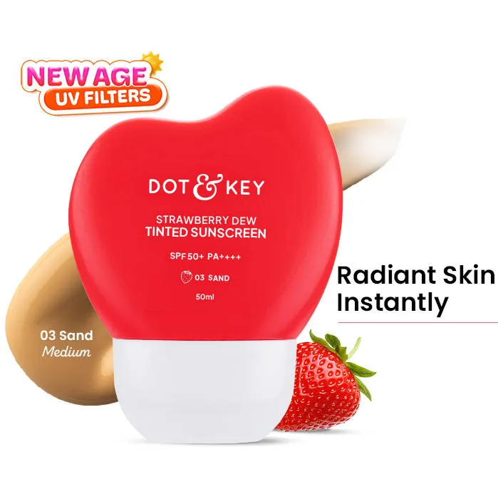 Dot & Key Strawberry Dew Tinted Sunscreen SPF 50+ PA++++