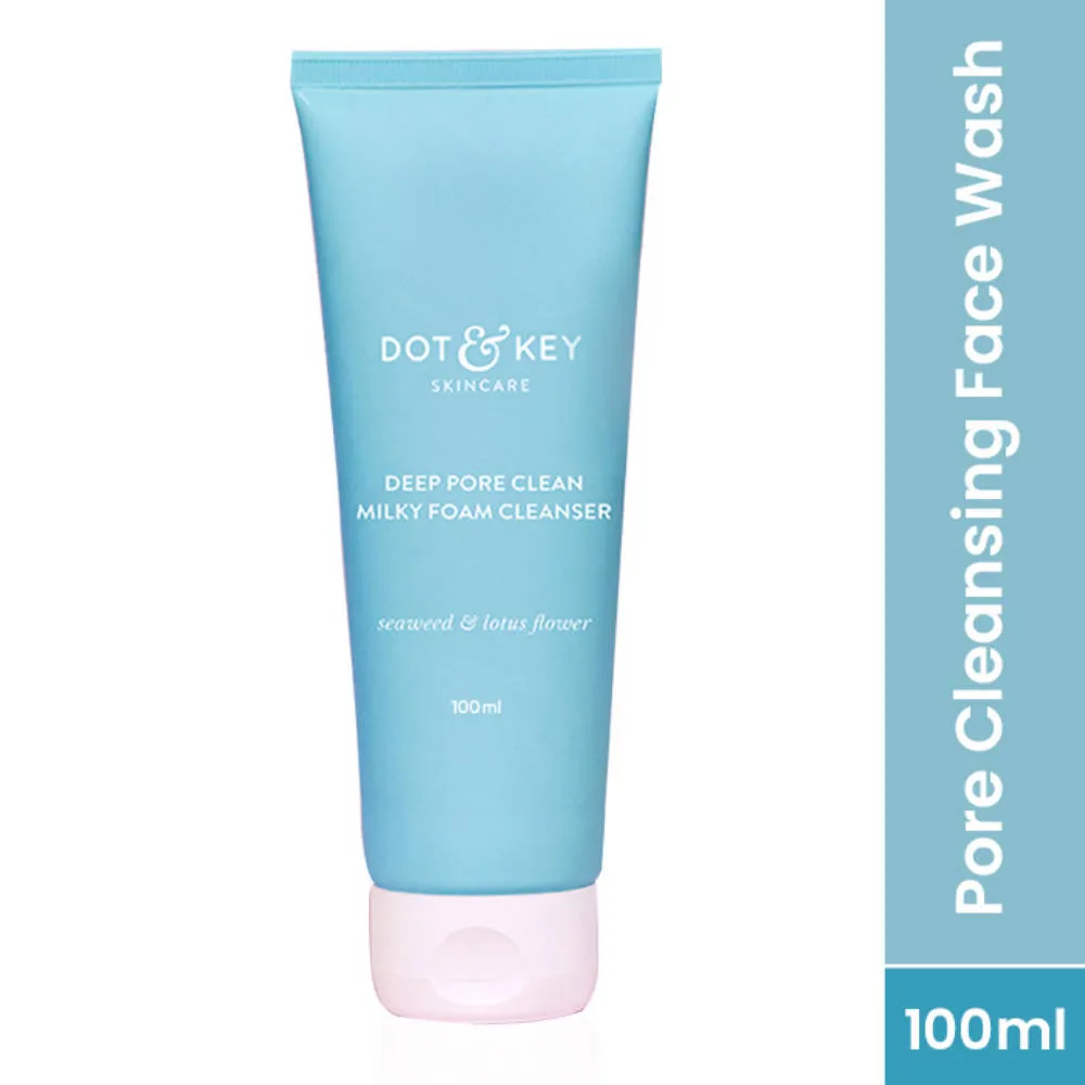 Dot & Key Deep Pore Clean Milky Foam Cleanser