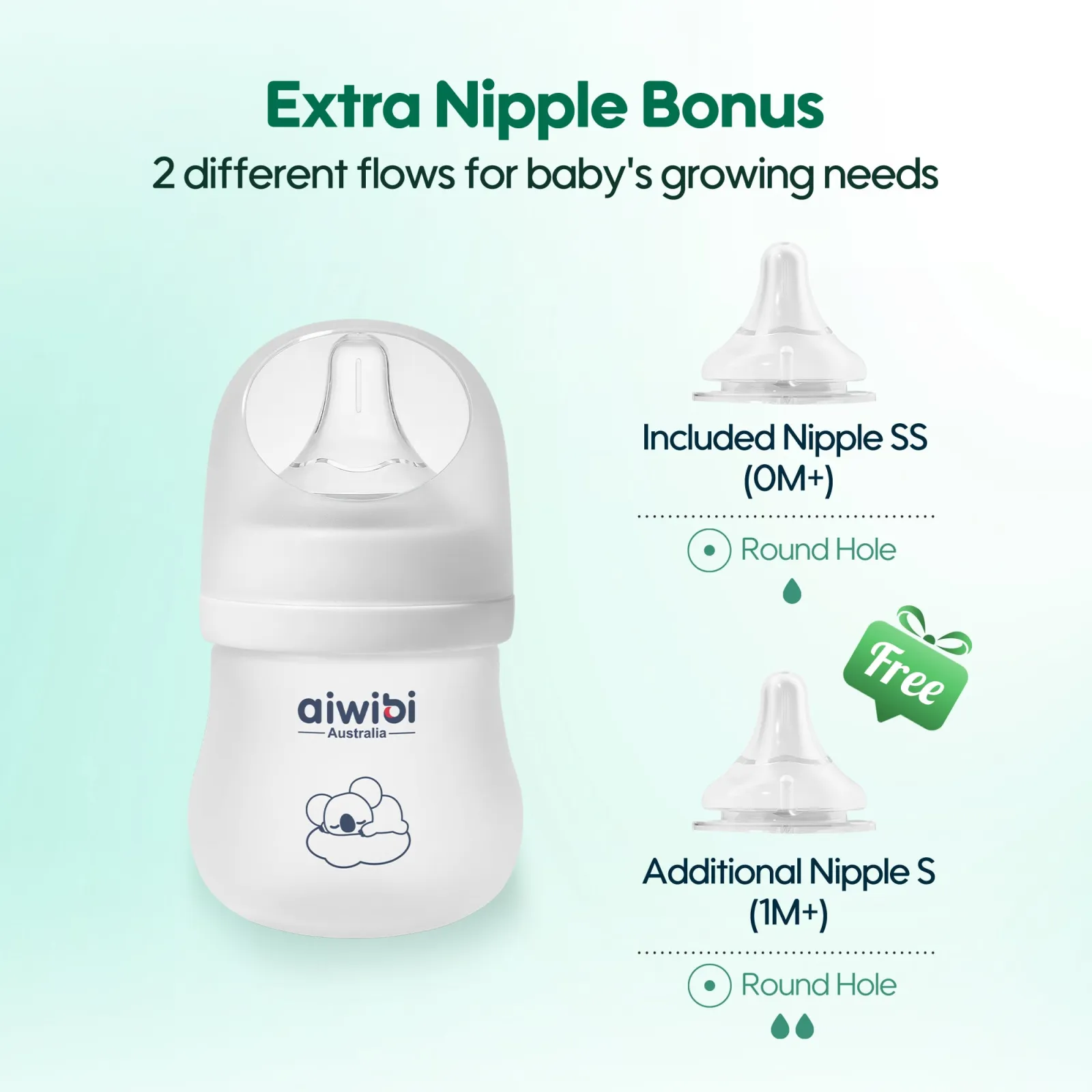 Aiwibi Baby Feeding Bottle