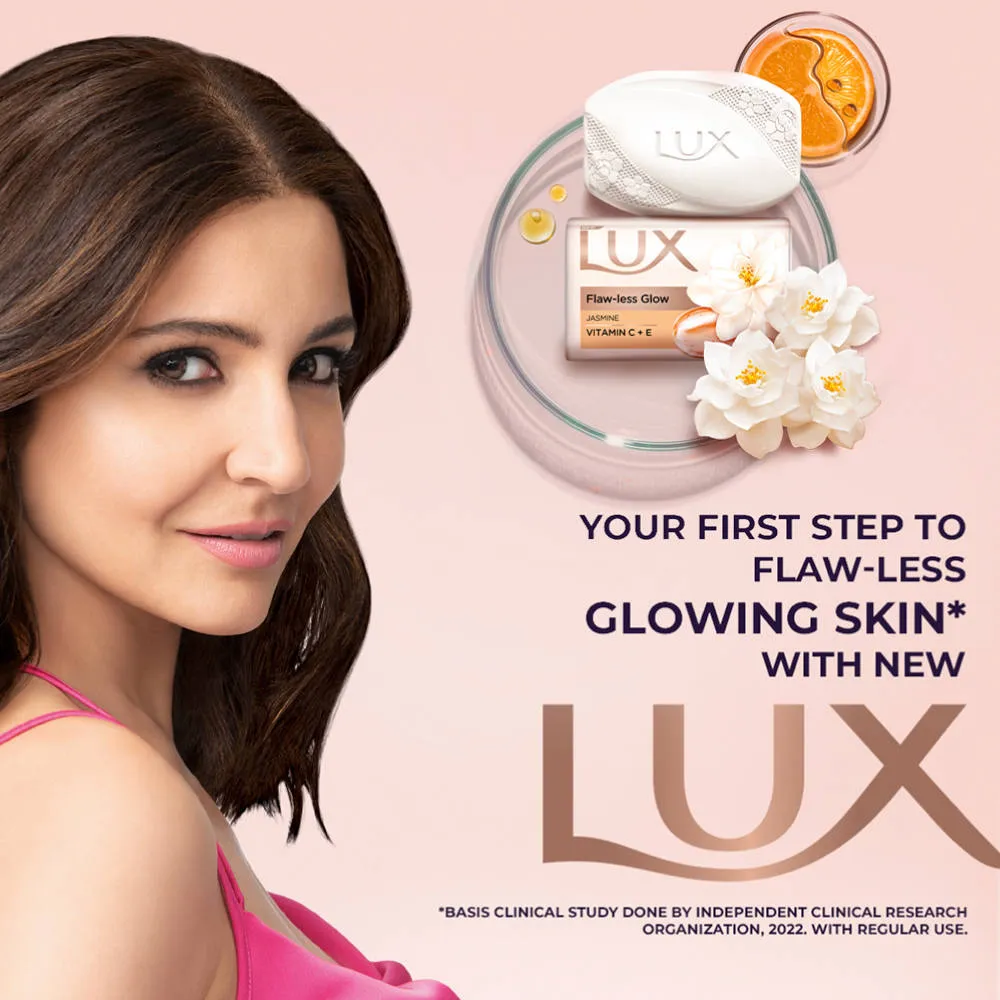 Lux Jasmine & Vitamin E Soap Pack of 8