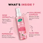 Joy Pink Rose refreshing Hydrating Face Toner With Hazel & PepperMint For Hydrating Skin pH Balanced, Alcohol Free & For All Skin Types view 3