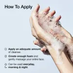 Anua 8 Hyaluronic Acid Moisturizing Gentle Gel Cleanser with Ceramides For Soft Skin, pH Balanced view 7