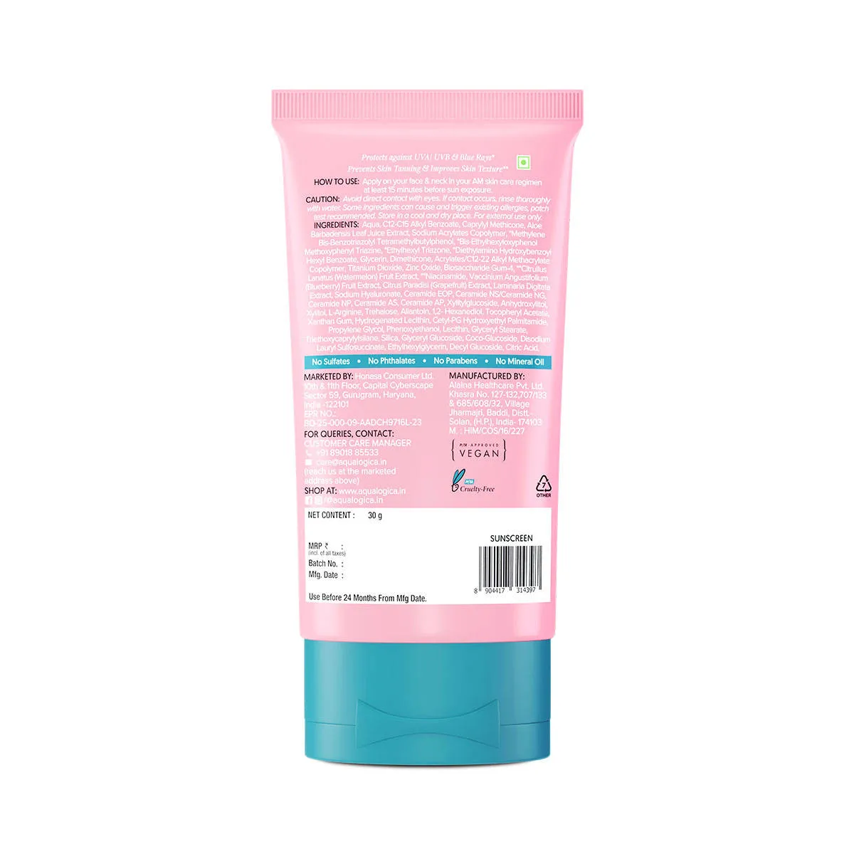 Aqualogica Radiance+ SPF 50+ PA++++