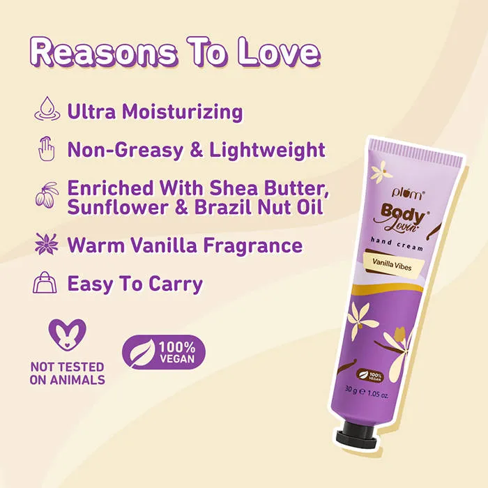 Plum Bodylovin' Vanilla Caramello Hand Cream