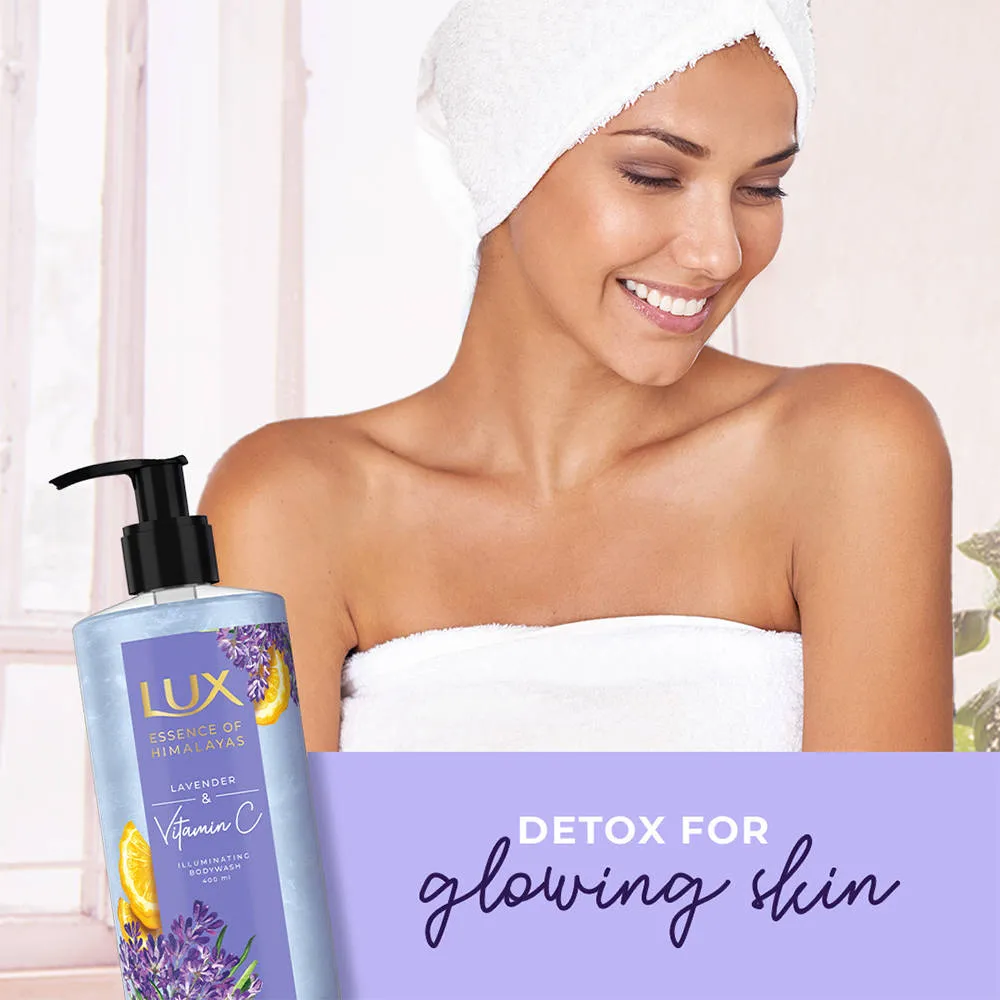 Lux Essence Of Himalayas Lavender & Vitamin C Illuminating Body Wash