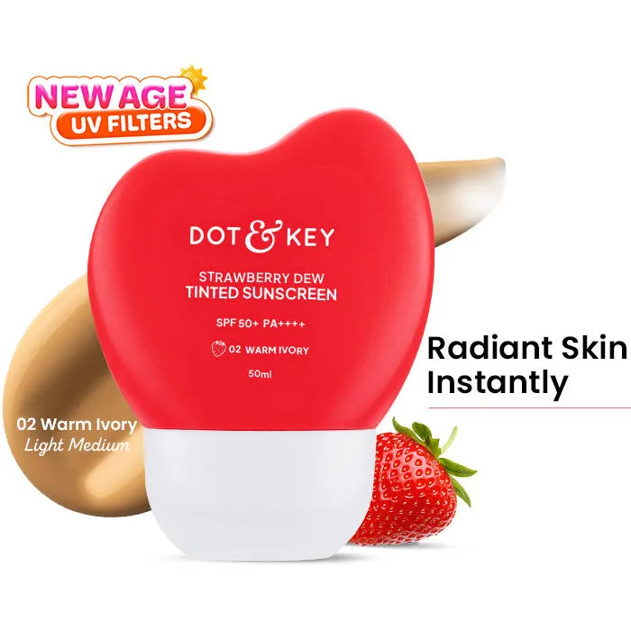 Dot & Key Strawberry Dew Tinted Sunscreen SPF 50+ PA++++