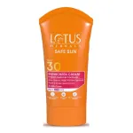 Lotus Herbals Safe Sun Sunscreen Cream PA++ UVA SPF-30 UVB Indian Summer Formula view 9